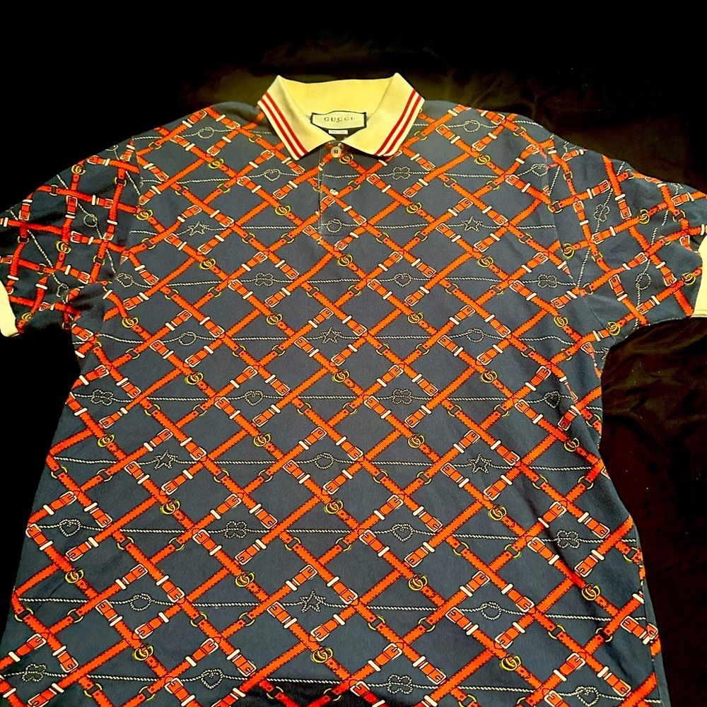 GG Logo Crew neck Polo shirt